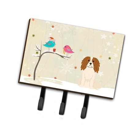 Jensendistributionservices Christmas Presents Between Friends Cavalier Spaniel Leash or Key Holder MI2100713